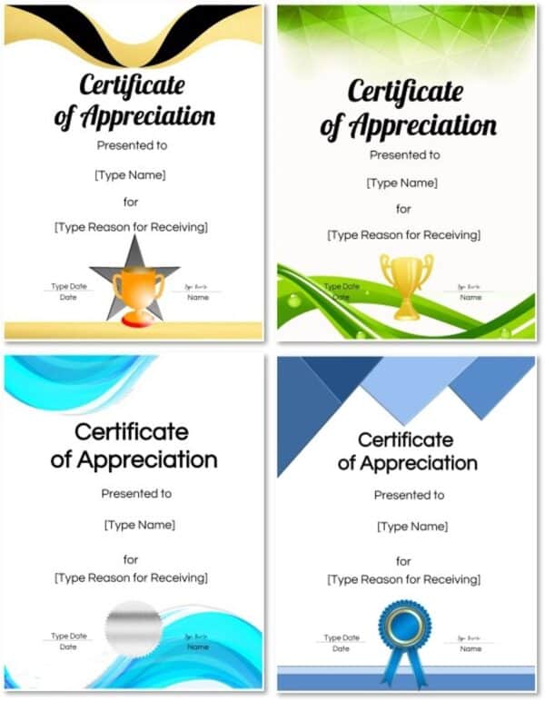 Certificate Templates