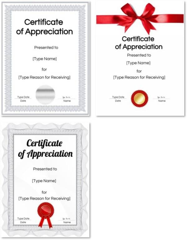 Printable certificates